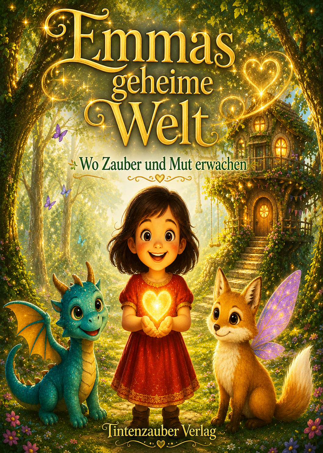 Buchcover: Emmas geheime Welt &ndash; Wo Zauber und Mut erwachen