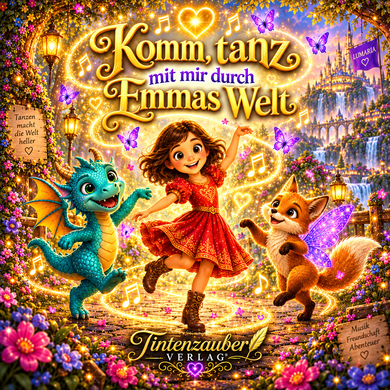 Songcover Komm, tanz mit mir durch Emmas Welt