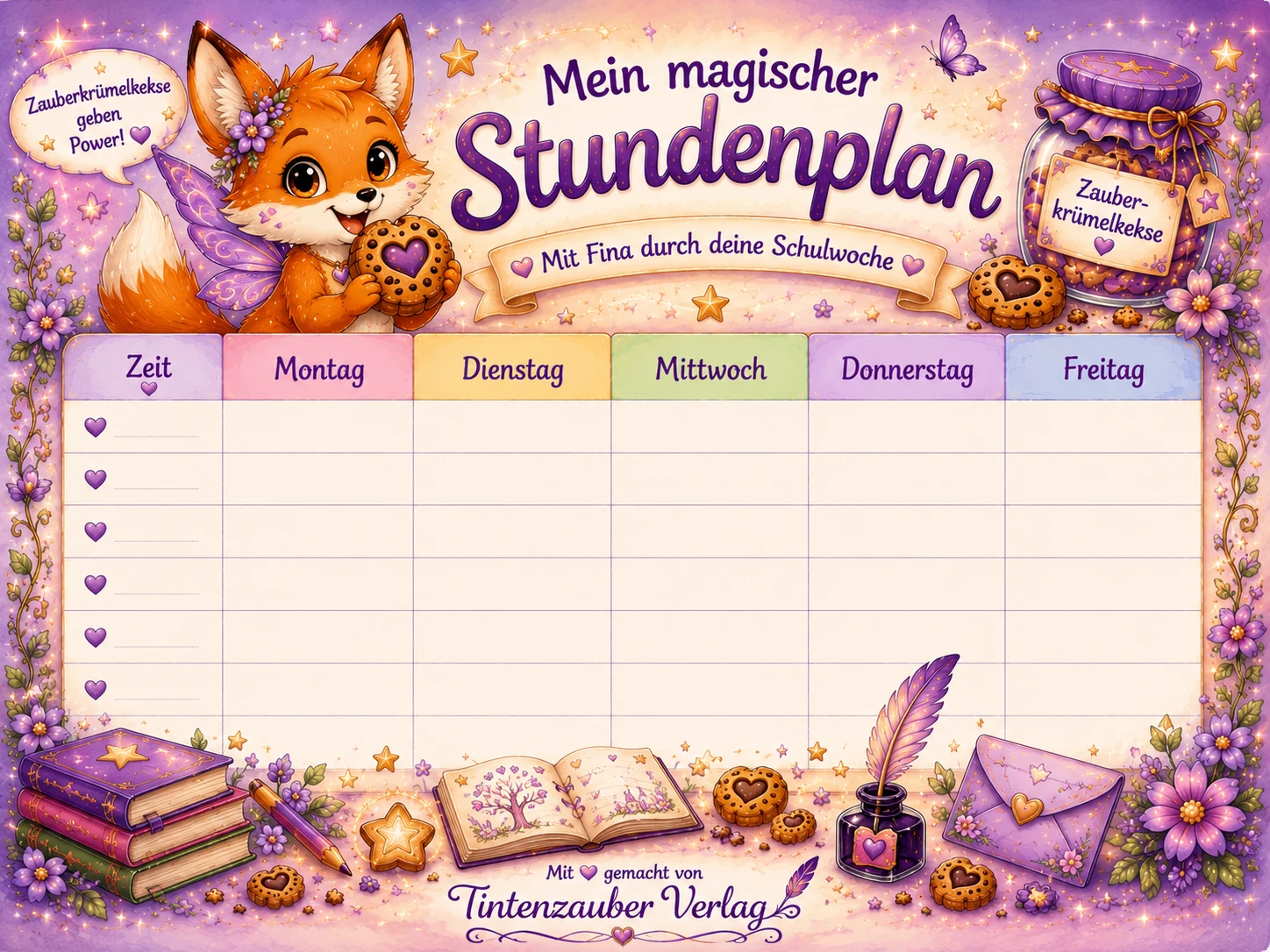 Stundenplan-Vorschau mit Fina